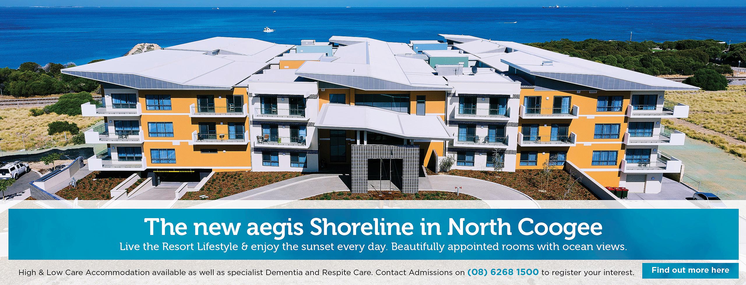 Aegis Shoreline, North Coogee WA Aegis Shoreline, North Coogee WA